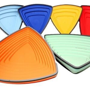 Hopscotch Lane 6pc Set of Stacking Balance Stepping Stones Made for motor Skills